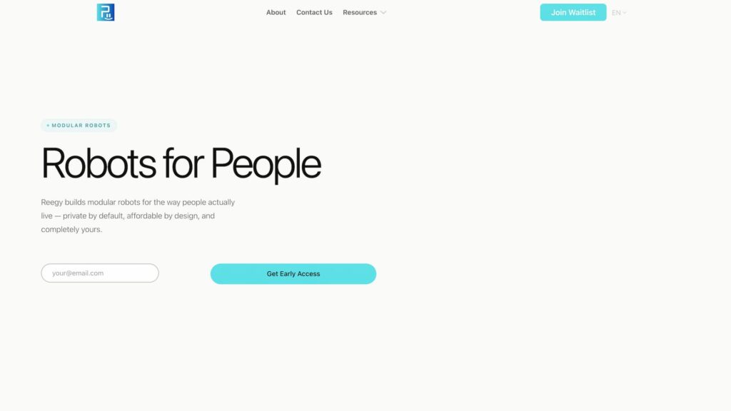 Reegy Homepage